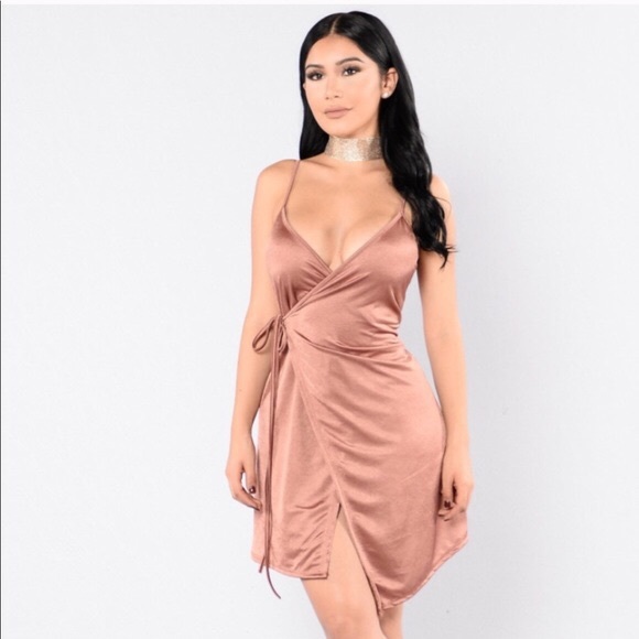 fashion nova wrap dress